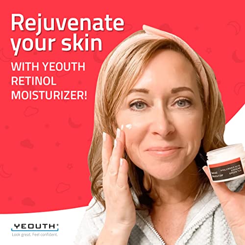 Yeouth Retinol Face Moisturizer with Hyaluronic Acid, Face Cream for