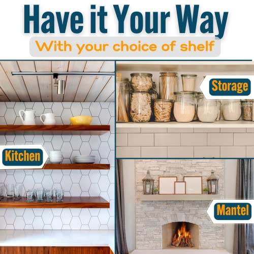 EVALD The Heavy Duty Floating Shelf Bracket Heavy Duty Floating Shelf