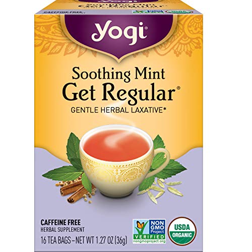 The Tea Supply Yogi Tea Soothing Mint Get Regular Gentle Herbal