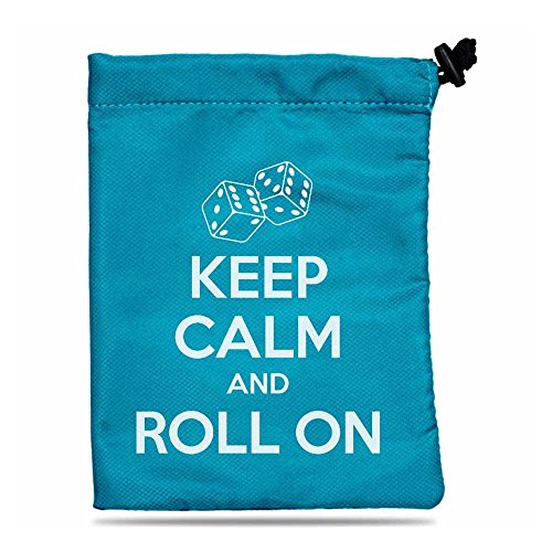 Ultra Pro Treasure Nest Dice Bag Keep Calm and Roll On