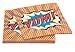 Ginger Ray Paper Napkins - Pop Art Superhero Decorations-20 count