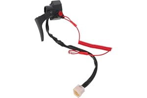 HYTROVE Thumb Throttle Assembly Ergonomic Handlebar Accelerator for Motorcycle Atv Snowmobile Winter Use