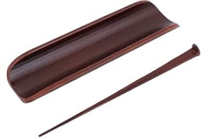 YUECOOM 2pcs 6.69inch Tea Ceremony Utensil Tools Set, kung fu Tea Accessories Bamboo Scoop Spoon