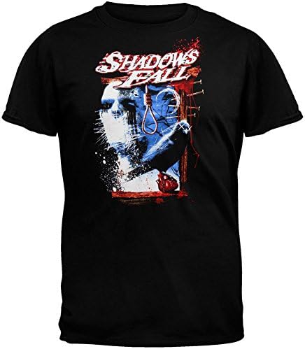 Shadows Fall - Mens Raven T-Shirt - Small Black