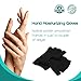 Large Moisturizing Gloves Men & Women- Reusable Black Touch Screen Moisturizing Gloves