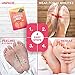 Soft Foot Exfoliating Peeling Scrub Mask -Baby Foot Peel -Removes Calluses,Dead and Dry Skin – Repairs Rough Heels in 7 Days – Peel Mask for Men and Women(Peach) – Baby Foot Baby Feet Foot Peel 2 Packthumb 3