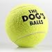 The Dog's Balls - 6 Dog Tennis Balls, Premium Quality Yellow Dog Toy for Fetch, Puppy Training, Exercise & Play. Fits Chuckit Launcher, Bouncy, No Squeaker, the King Kong of Dog Balls