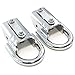 Red Hound Auto 2 NewTow Hooks Chrome 09-16 Compatible with Ford F150 Mounting Hardware Included Heavy Duty