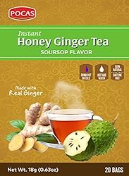 Pocas Instant Honey Ginger Tea Original