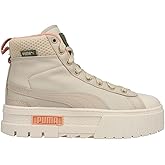 PUMA Womens Mayze Safari High Platform Sneakers Shoes Casual - Off White