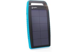 15000mAh Solar Battery Charger BigBlue Solar Charger with Dual USB-A Port, Portable Solar Power Bank with IPX4 Waterproof, So