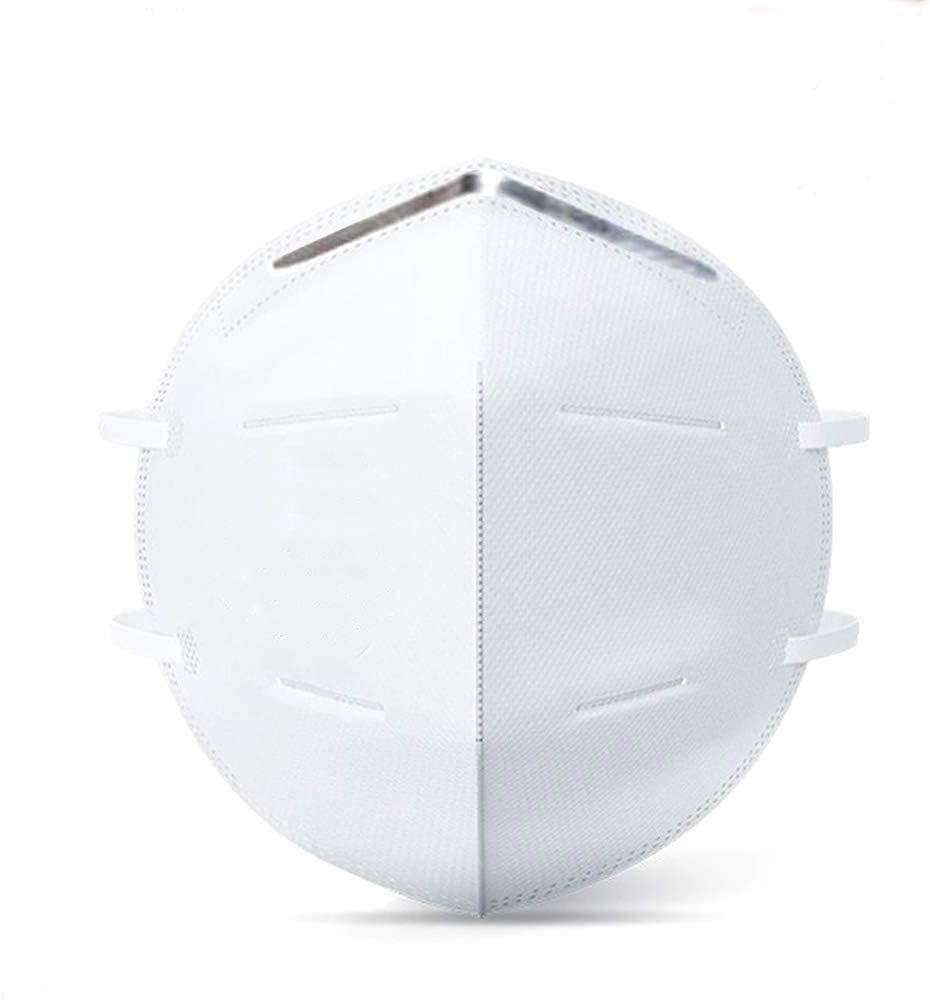 Thick 4-Ply Face Shield with Elastic Ear Loop Cover Full Face Anti-Dust（1PCS)
