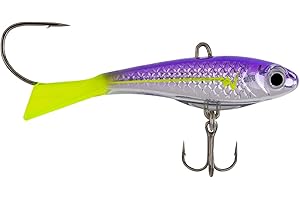 NORTHLAND TACKLE Northland Fishing Tackle Pitchin' Puppet Darting Premium Fishing Jig for Snap Jigging & Pitching Walleyes, Assorted Lure Colors & Bait Sizes
