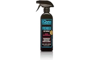 EQyss Premier Pet Spray - Moisturizes & Conditions for Healthy Skin & Coat, Non- greasy, Repels Dust & Dirt - Great for Dogs, Cats, Puppies (16 oz)