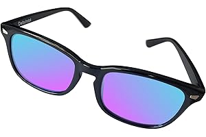 Dwbulndok ZD-010 Color Blindness Glasses, Color blind glasses that make people see color Eye glasses for color blindness - Used for Indoor and Outdoor Color Vision Abnormalities