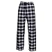 Boxercraft Flannel Pants Elastic Waist with Tie Cord with Pockets (F20), Adult Sizes