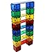 Shapemags 8 Piece Magnet Building Tiles Magnetic Blocks - 8 12 X 3 Building Tiles, Award Winning STEM Educational 3D Construction Blocks Set