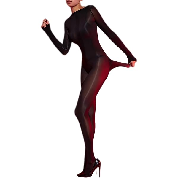 Unisex Sheer Gloosy 8D Nylon Bodysuit Ultra Thin Shiny High Shiny Bodystocking e Unisex Sheer Gloosy 8D Nylon Bodysuit Ultra Thin Shiny High Shiny Bodystocking e