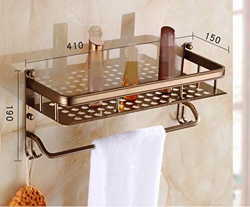 HYP-European American Antique Bathroom Set pendant towel rack toilet brush tissue rack?Étagère unique