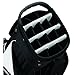 TaylorMade 2017 Golf Bag TM Cart Bag 5.0 BlkWht, Black/White