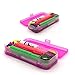Emraw Double Deck Organizer Box - Bright Color School Pencils Box Stationery Box Pen Holder Box Organizer, School Supplies Pencil Box for Students Pencil Case Pencil Box (6-Pack)