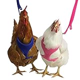 VALHOMA 756 M C BL 625478 Mesh Chicken Harness, Blue, Rooster