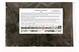 FINALLY HAIR Hair Building Fibers 57 Grams. Highest Grade Refill That You Can Use for Your Bottles From Competitors Like Toppik?, Xfusion?, Miracle Hair? (Dark Brown) Please see pics - we have 2 dark brown shades