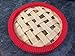 Siliconezone Pie Crust Shields, Red
