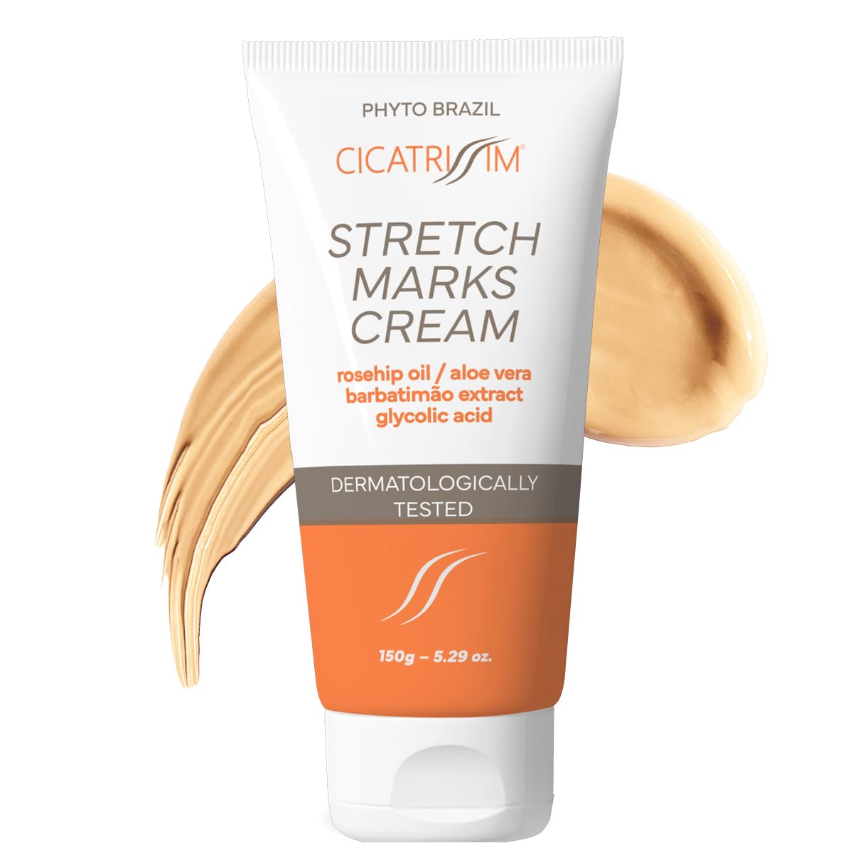 Cicatrissim Stretch Marks Removal Cream - Innovative Natural Formula With Pure and Potent Ingredients From Brazilian Flora. Say Goodbye To Stretch Marks and Regain Your Self Esteem