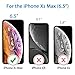 Marge Plus Compatible with iPhone Xs Max Screen Protector, （3 Packs +1 Clear Case）0.25mm Tempered Glass Screen Protector Anti-Scratch Case Friendly 2.5 D Curved Edge 6.5 Inch with 99% Touch Accurate
