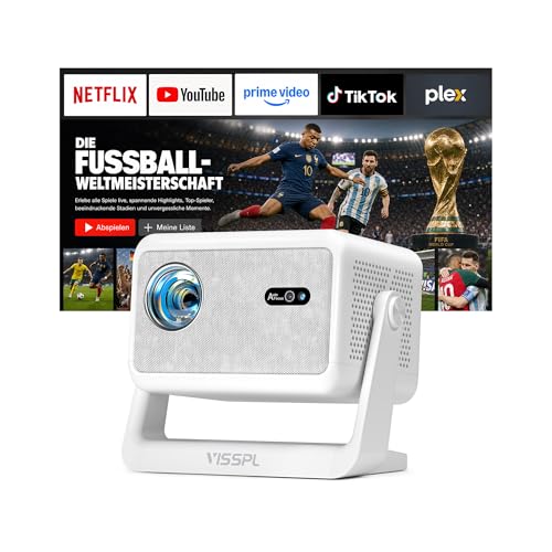 4K Smart Mini Projector with WiFi and Bluetooth