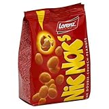 Lorenz Nic Nacs Double Crunch Peanuts, 4.40 Ounce (Pack of 14)