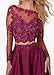 Momoai Women's Beaded Long Sleeve Lace Evening Party Dress Formal Gown Two Pieces Prom Dresses Long Black2