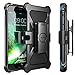 i-Blason iPhone 7 Plus Case, iPhone 8 Plus Case, Transformer Kickstand Apple iPhone 7 Plus/iPhone 8 Plus Heavy Duty Dual Layer Combo Holster Cover case with Locking Belt Swivel Clip (Blue)