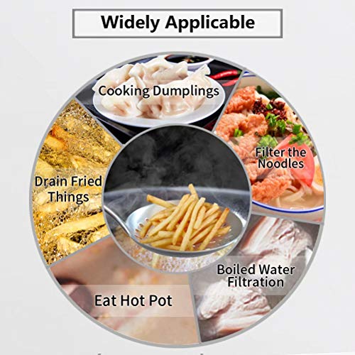 image for Newness Focus On Stainless Steel Newness Skimmer Slotted Spoon, Heavy 