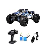 RC Car, Distianert Electric RC Car Offroad Remote Control Car RC Monster Truck RTR 1:18 Scale 2.4Ghz 4WD High Speed 30MPH Racing Car with 2 Rechargeable Batteries