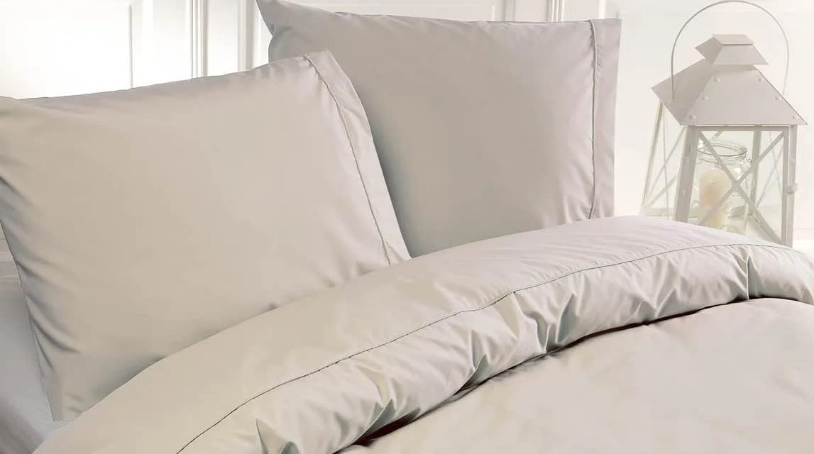 Papillon Monte Carlo Duvet Covers, Natural, Cotton, 240 x 200/220 cm
