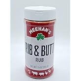 Meehan's Rib and Butt Rub Seasoning, 14 Ounce Shaker Jar