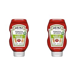Heinz Tomato Ketchup with a Blend of Veggies, 19.5