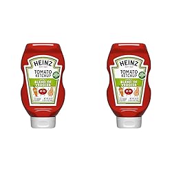 Heinz Tomato Ketchup with a Blend of Veggies, 19.5