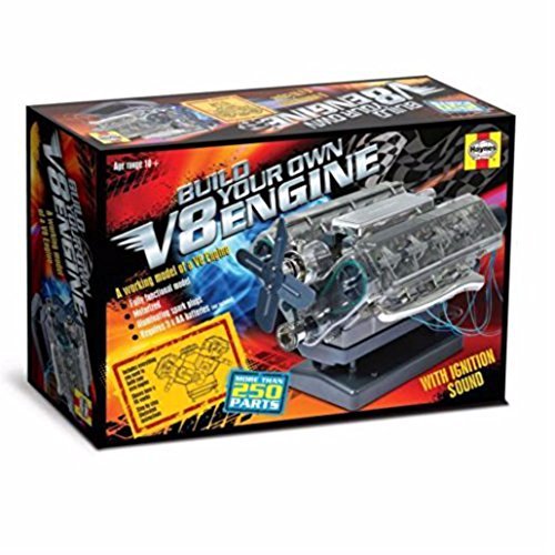 Unbranded Visible V8 Internal Combustion OHC Engine Motor Working Model Haynes Kit Box New - Thumbnail 2