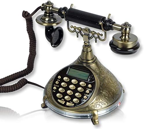 Gaole ヨーロッパのレトロな固定電話 アンティーク電話 ヨーロッパのアンティーク電話 レトロなファッション