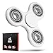 Gorilla Spinners - White Premium High Speed Fidget Spinner Toy, up to 4 min of Spin Time