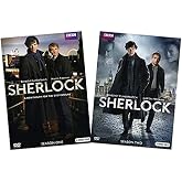 Sherlock: The Complete First and Second Seasons BBC DVD Collection (Season 1 &amp; Season 2, 4-Disc Set) [Benedict Cumberbatch, Martin Freeman]
