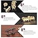 Fashion Earrings Titanium Steel Bat Gold/Black Stud Earrings for Women/Men