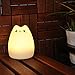 LED Night Light Baihe Dimmable Multicolor Silicone Soft Lamp Kitty Night Light Cute Baby Light 7-Color Breathing Modes USB Rechargeable Night Lamp for Babyroom Kids Children Bedroom(Celebrity Cat)