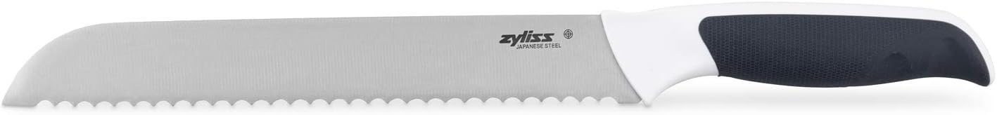 Zyliss Comfort Bread Knife, 20.5cm/8in, Japanese Stainless Steel, Serrated Edge, Non-Slip Handle - Image 3