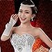 YSTD Fashion Women Faux Pearl Necklace Earring Set Wedding Bride Bridesmaid Jewelry