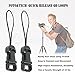 Foto&Tech 2 Pieces Quick Release QD Loop Connector for Camera Neck Strap Compatible with Fujifilm Samsung Sony Olympus Panasonic Canon Nikon Pentax Compact Camera, Point-and-Shoot Camera (Style A)