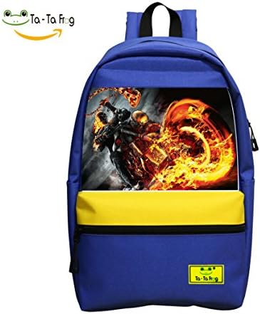 Ghost Rider Student Backpack Super Bookbag Print SchoolBag Break